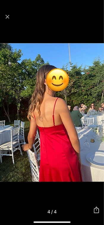 s Beden kırmızı Renk adl gece elbisesi