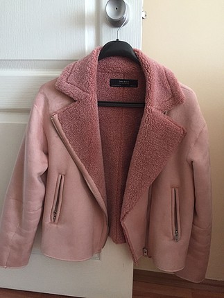 Zara Zara pembe düet ceket 1 kez giyildi