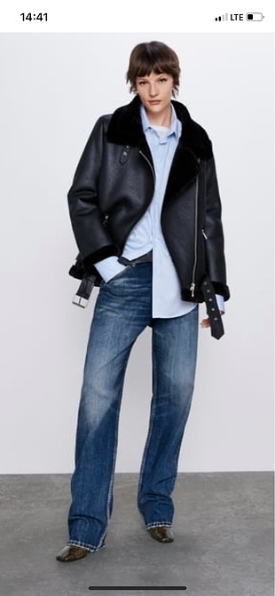 Zara biker mont