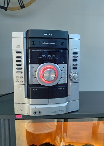 Sony Gri Müzik Sistemi 3 Disk Değiştirici