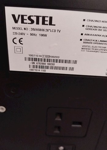 Vestel Siyah Monitör - Görsel 4