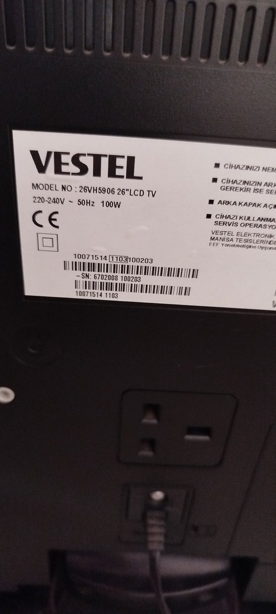 Vestel Siyah Monitör - Görsel 4