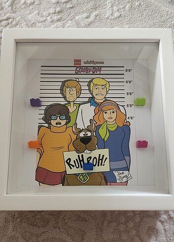 Lego Scooby Doo Minifigür Çerçeve