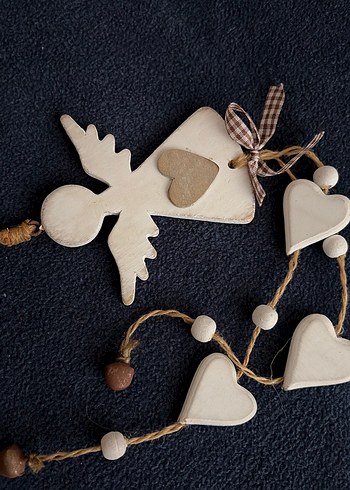 Boncuklu Bohem Kadın Meleği Süsü - Görsel 5