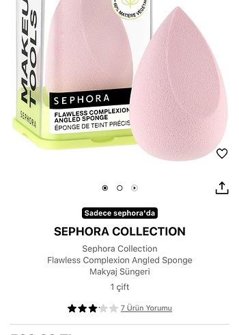  Beden Sephora Pembe Makyaj Süngeri