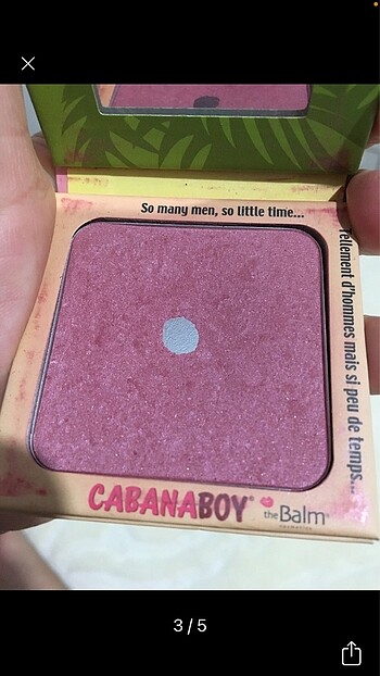 the balm pembe allık