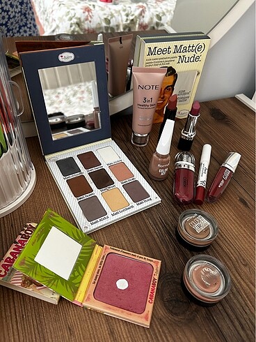 makyaj çantası set kiko pembe
