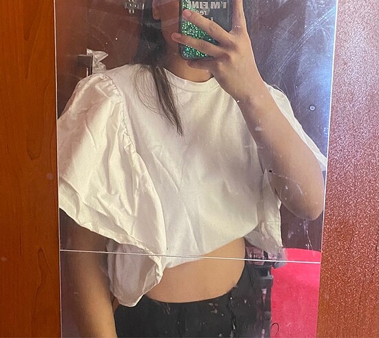 Zara beyaz bluz