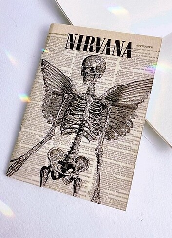 NİRVANA GRUNGER MİNİ ÇİZGİSİZ DEFTER