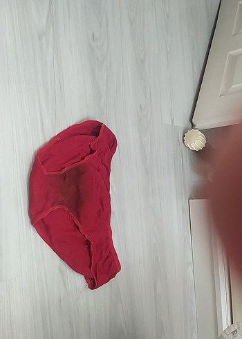 44 Beden Kırmızı Minimalist Kadın Bikini Altı