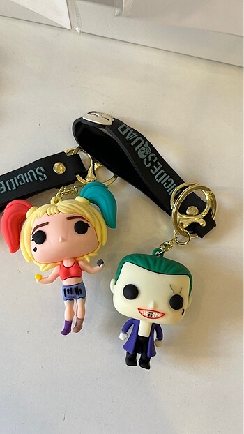Harley Quinn joker anahtarlık