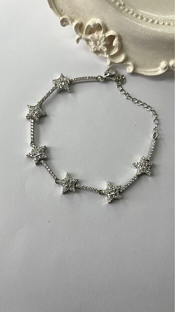 Silver yıldızlar bileklik