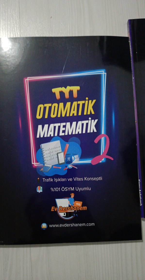 TYT Otomatik Matematik 1 Soru Bankası - Görsel 2