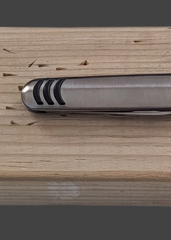 Gri Metal Saplı Stanley çakı - Görsel 2