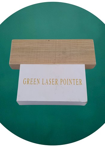 Siyah Taşınabilir Lazer nokta ve çeşitli modlar - Görsel 2