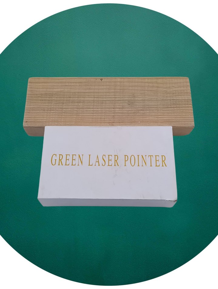 Siyah Taşınabilir Lazer nokta ve çeşitli modlar - Görsel 2