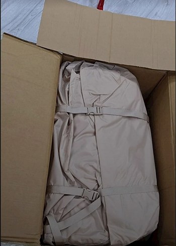 Bej 6 kişilik kamp çadırı - Görsel 7