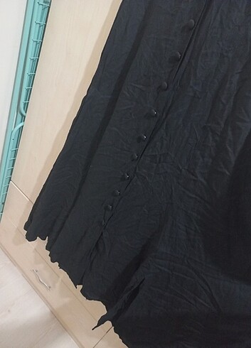 42 Beden siyah gömlek elbise
