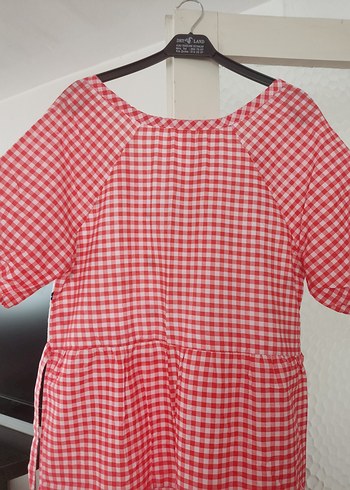 Kırmızı Hamile ve Emzirme Uzun Elbise - Görsel 4