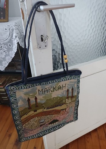 Bohem Desenli Fermuarlı Kadın Çanta - Görsel 2