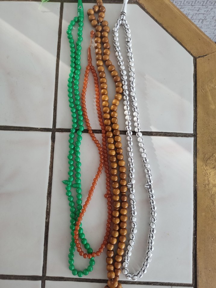 Renkli Erkek Tesbih Seti - Görsel 2