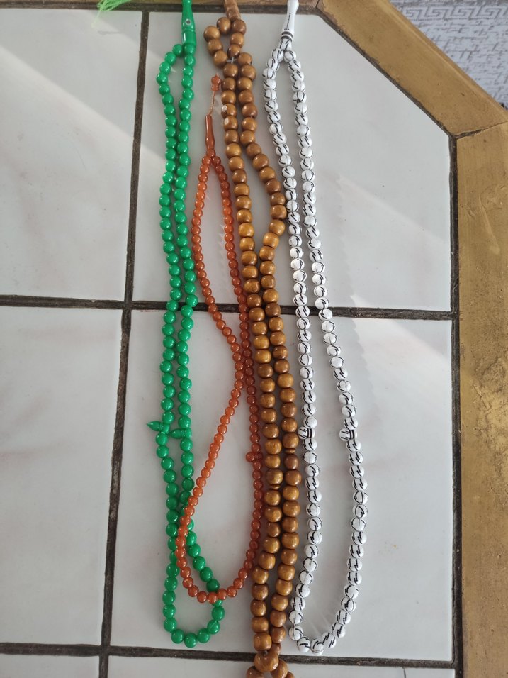 Renkli Erkek Tesbih Seti - Görsel 3