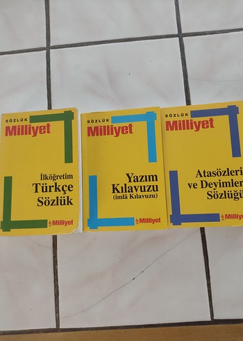 Milliyet İlköğretim Türkçe Sözlüğü Seti - Görsel 3