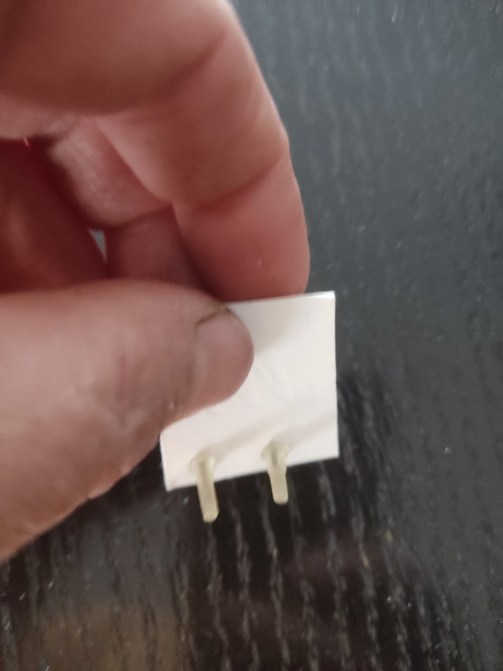 Bej Parlak Midi Kadın Küpe - Görsel 3