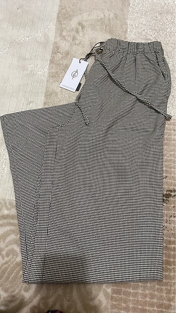 xs Beden kahverengi Renk Stradvarius palazzo pantolon