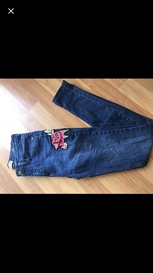 Yüksek bel kot pantolon 