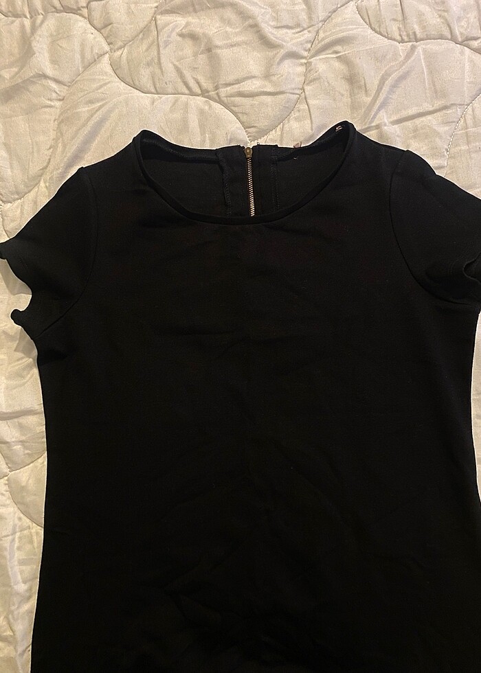 Kadın siyah elbise - Görsel 3