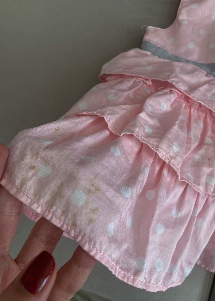 Carters 3 aylık kız bebek elbise - Görsel 3