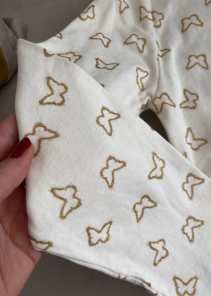 Zara kız çocuk uzun kol tişört - Görsel 2