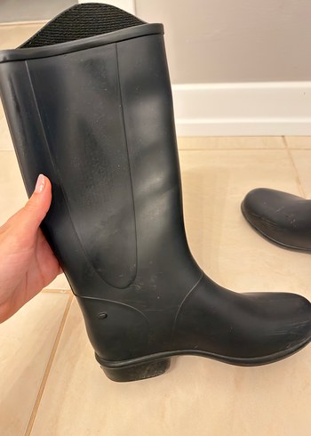 Siyah Yağmur çizmesi - Görsel 4