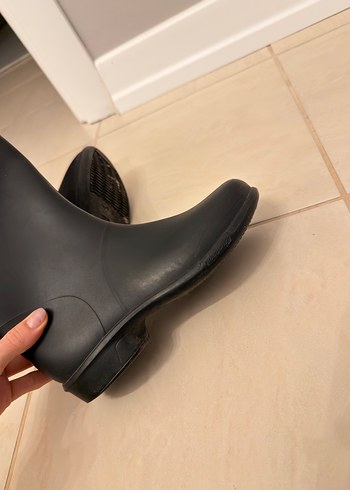 Siyah Yağmur çizmesi - Görsel 7