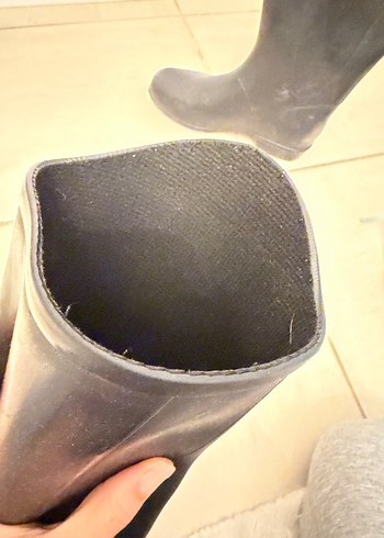 Siyah Yağmur çizmesi - Görsel 5