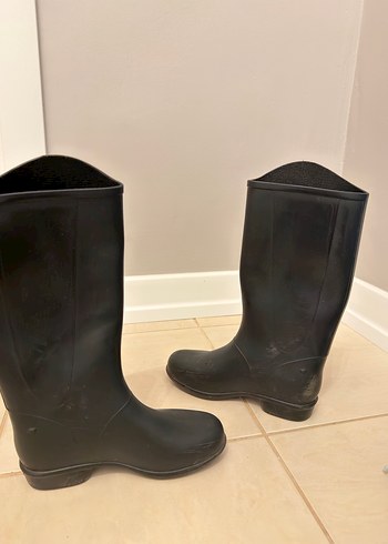 Siyah Yağmur çizmesi - Görsel 3