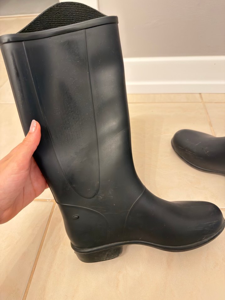 Siyah Yağmur çizmesi - Görsel 4
