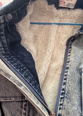 Diğer Gri Düğmeli Kadın Denim Ceket