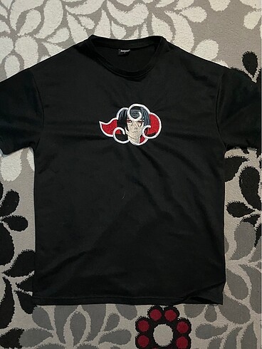 İtachi anime nakışlı tshirt
