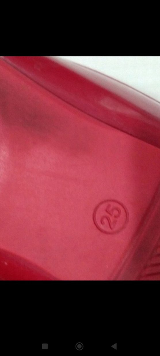 Kırmızı Tokalı Kız Çocuk Babet Ayakkabı - Görsel 3