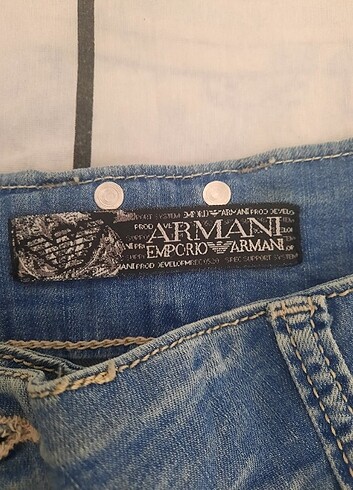 27 Beden Armani marka kot pantalon 