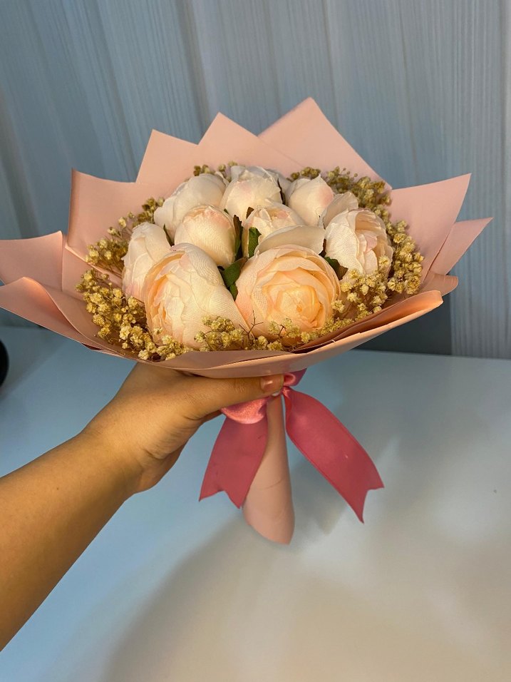 Şakayık buket - Görsel 2