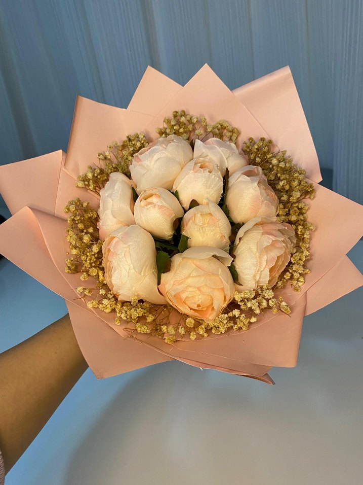 Şakayık buket - Görsel 5