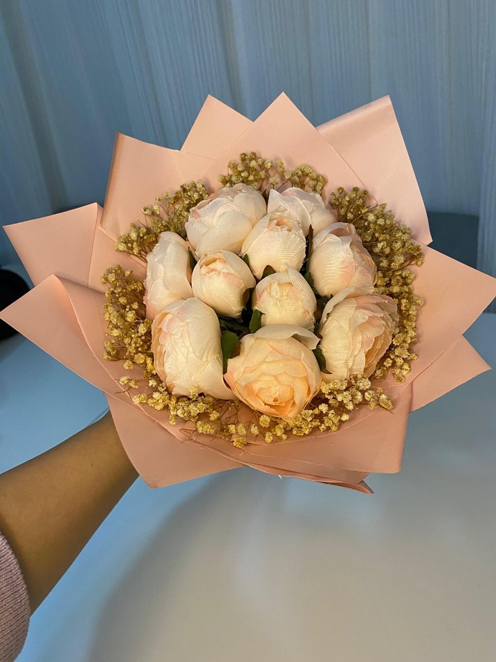 Şakayık buket - Görsel 4