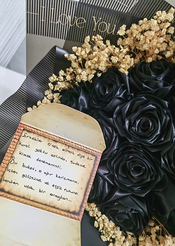 Sıyah buket - Görsel 11