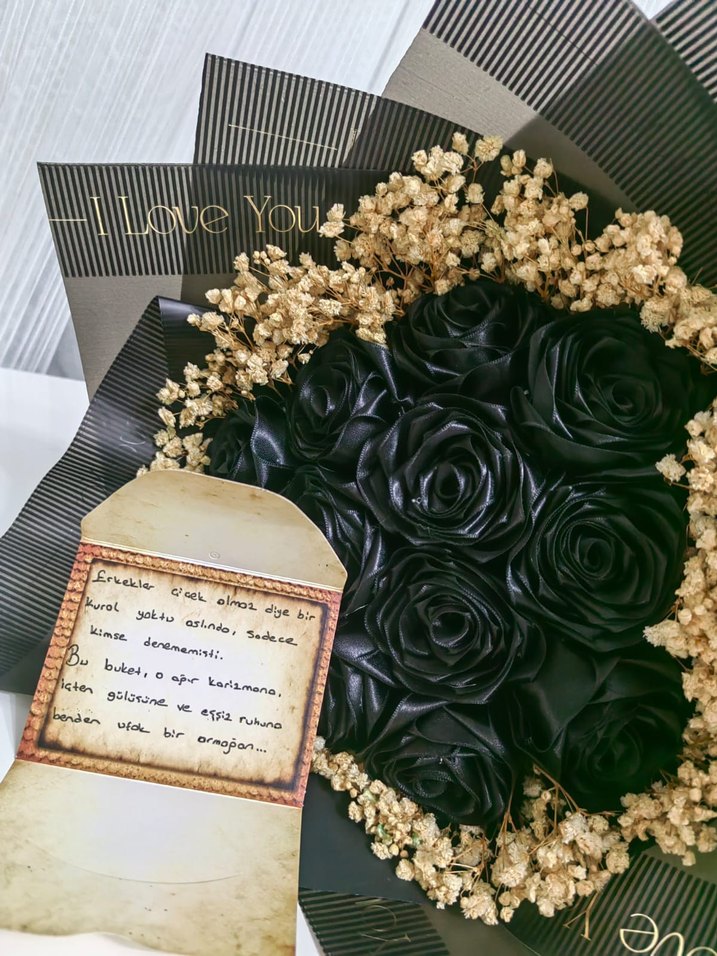 Sıyah buket - Görsel 3