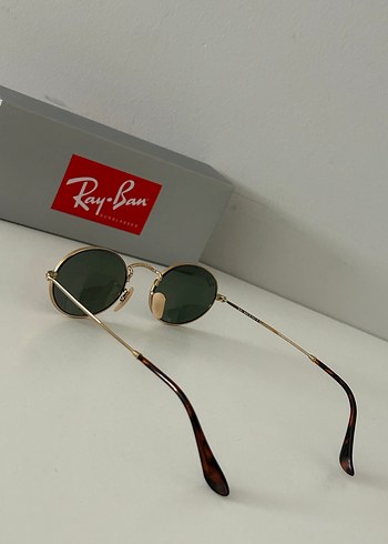 Beden Ray-Ban 3547 Kadın Altın Minimalist Gözlük