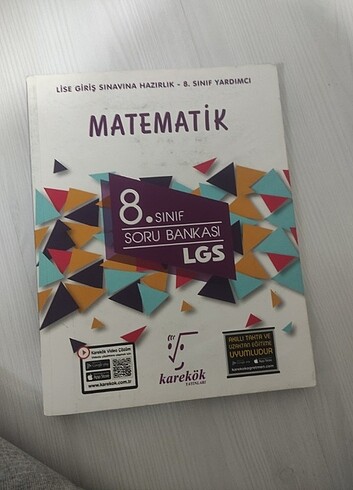 8. Sınıf LGS karekök matematik test kitabı