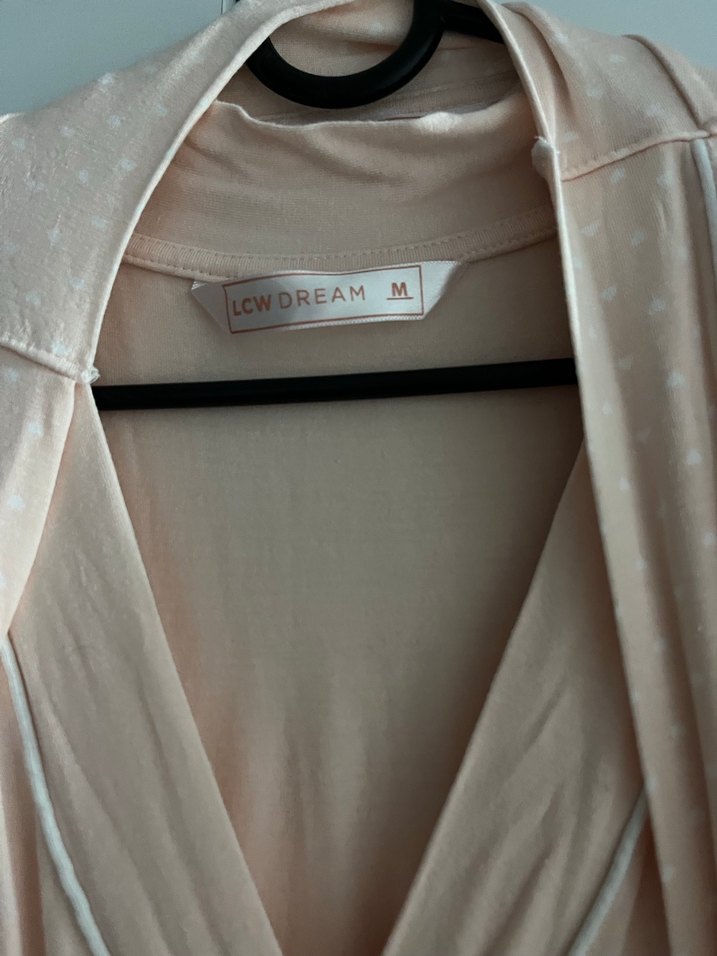 Pudra renkli hamile geceliği - Görsel 2